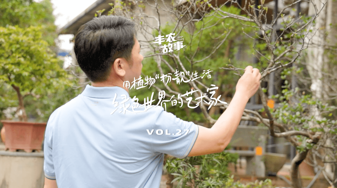 17年，他用一草一木去点亮了一个个家。